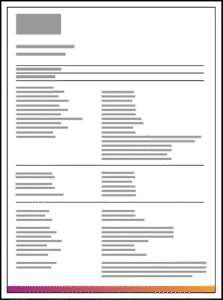 Voorbeeld van een registratiecertificaat voor bedrijfsregistratie bij een handelsbureau