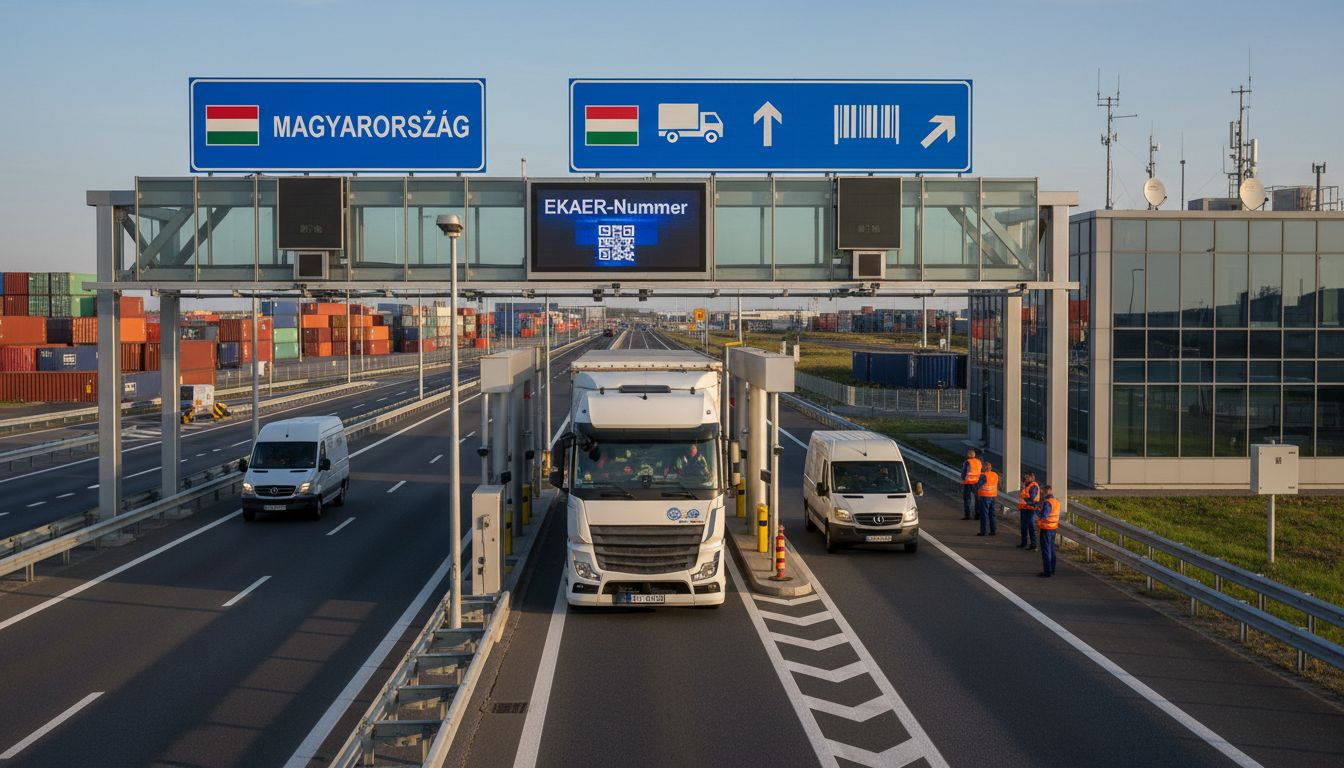 EKAER Nummer Ungarn