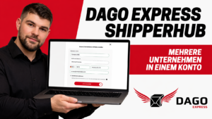Mehrere Unternehmen im DAGO Express ShipperHub verwalten