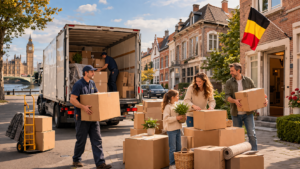 Moving from England to Belgium