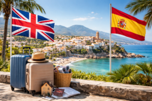 Moving from England to Spain