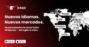 Nuevos idiomas en DAGO Express - 28 idiomas en una plataforma