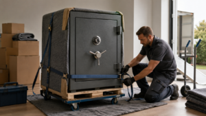 Tresor für den Transport vorbereiten