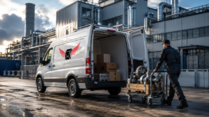 Express levering van machineonderdelen