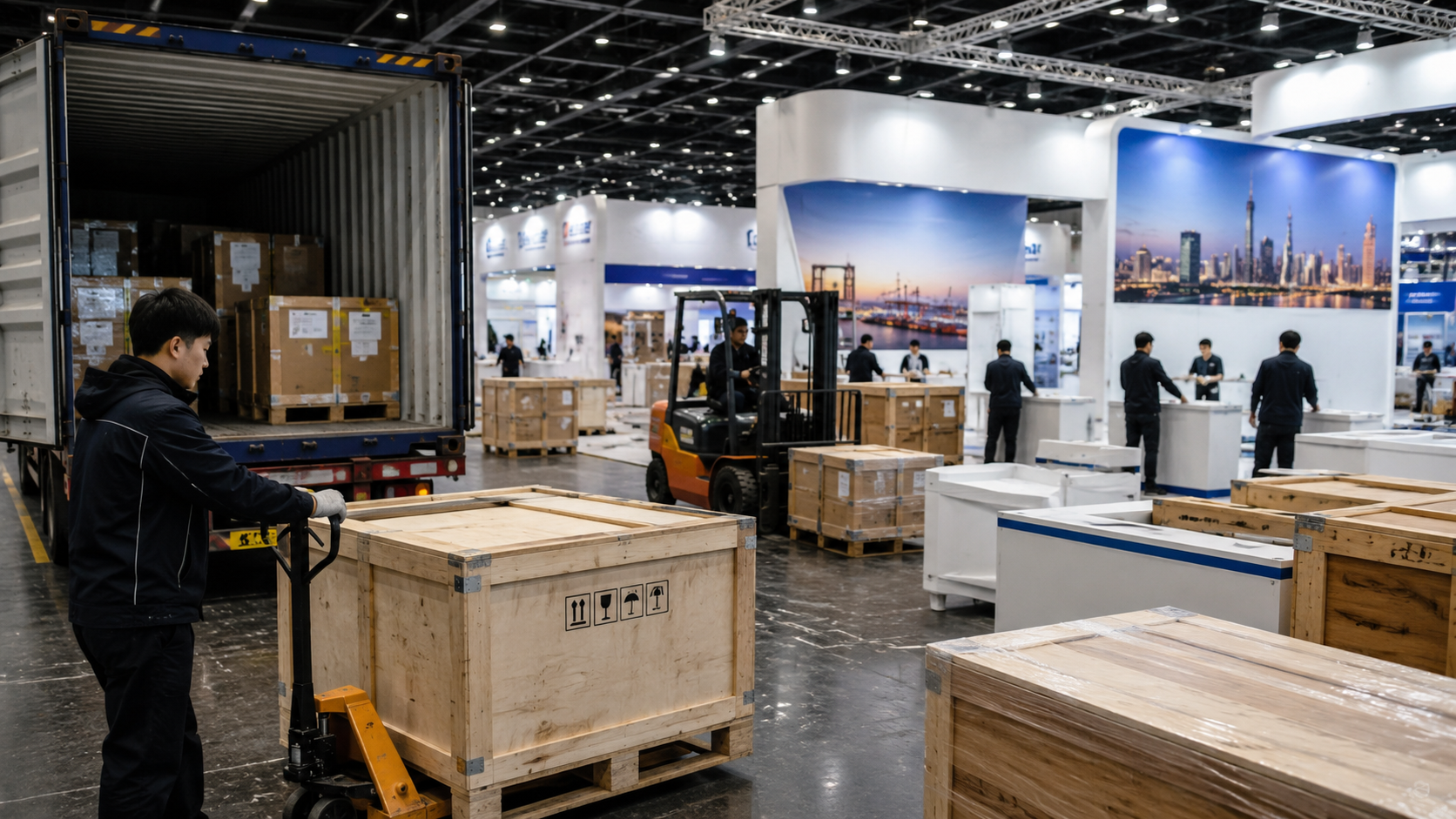 Messe-Logistik in Deutschland